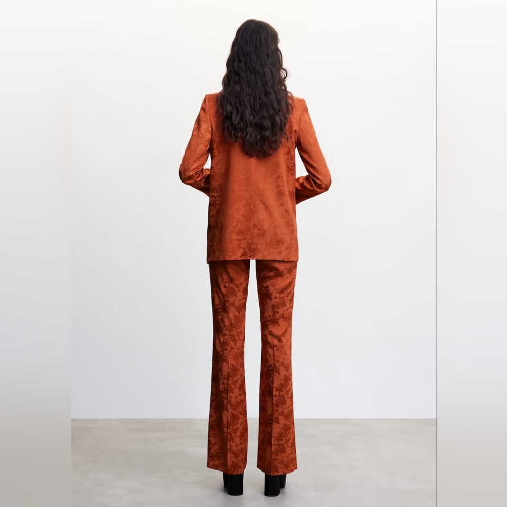 MANGO Jacquard suit - Picture 6 of 7